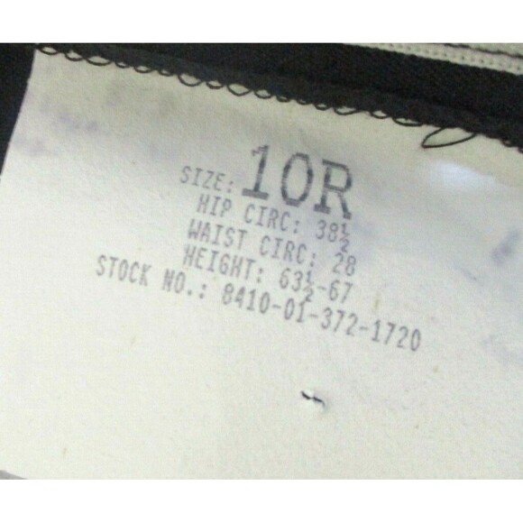 US Military DSCP Womens Skirt Sz 10R Army Blue Uniform Quarterback Collection - Picture 6 of 8